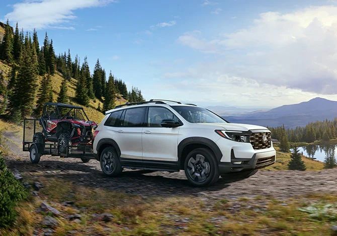  How much can the 2022 Honda Passport tow?