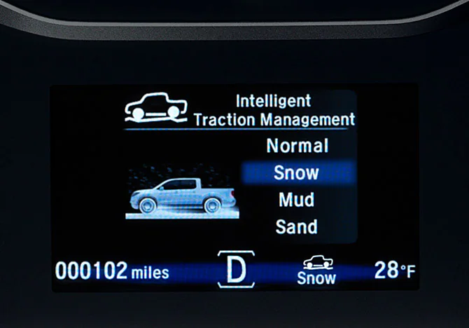 2022 Honda Ridgeline Interior